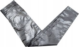 NOWE Calzedonia spodnie srebrne jeans xs