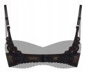 NOWY Wonderbra luxe czarny biustonosz 80H