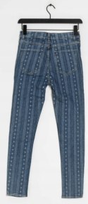 NOWE SANDRO Star Print Skinny jeansy 26