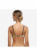 NOWY Chantelle kolorowa push-up Góra Bikini 80C