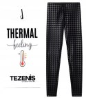 Legginsy termiczne TEZENIS termiczne legginsy eco skóra pepitka Nowe