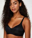 NOWY Hunkemoller usztywniany czarny biustonosz 95E