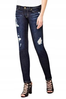 Spodnie jeansy GUESS skinny low jeansy 24/32 NOWE