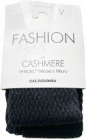 Rajstopy Calzedonia czarny kaszmir cashmere tencel modal S t.2 Nowe