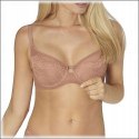 Triumph biustonosz miękki brązowy Darling Minimizer Wired Bra W02 70C NOWY